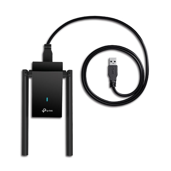 TP-LINK Archer TX20U Plus AX1800 High Gain Dual Antennas Wi-Fi 6 USB Adapter - 4897098687888