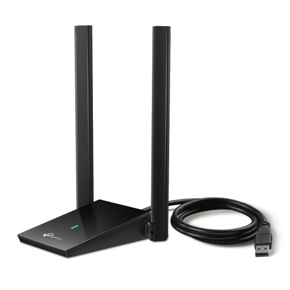 TP-LINK Archer TX20U Plus AX1800 High Gain Dual Antennas Wi-Fi 6 USB Adapter - 4897098687888