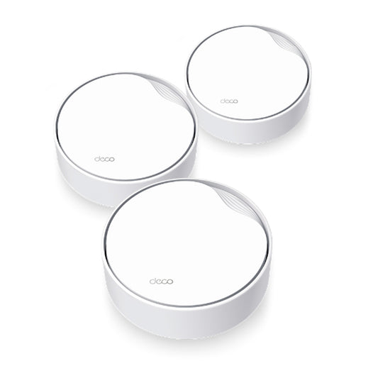 TP-Link Deco X50-PoE AX3000 Whole Home Mesh WiFi 6 System with PoE - 3-Pack - 4897098687918