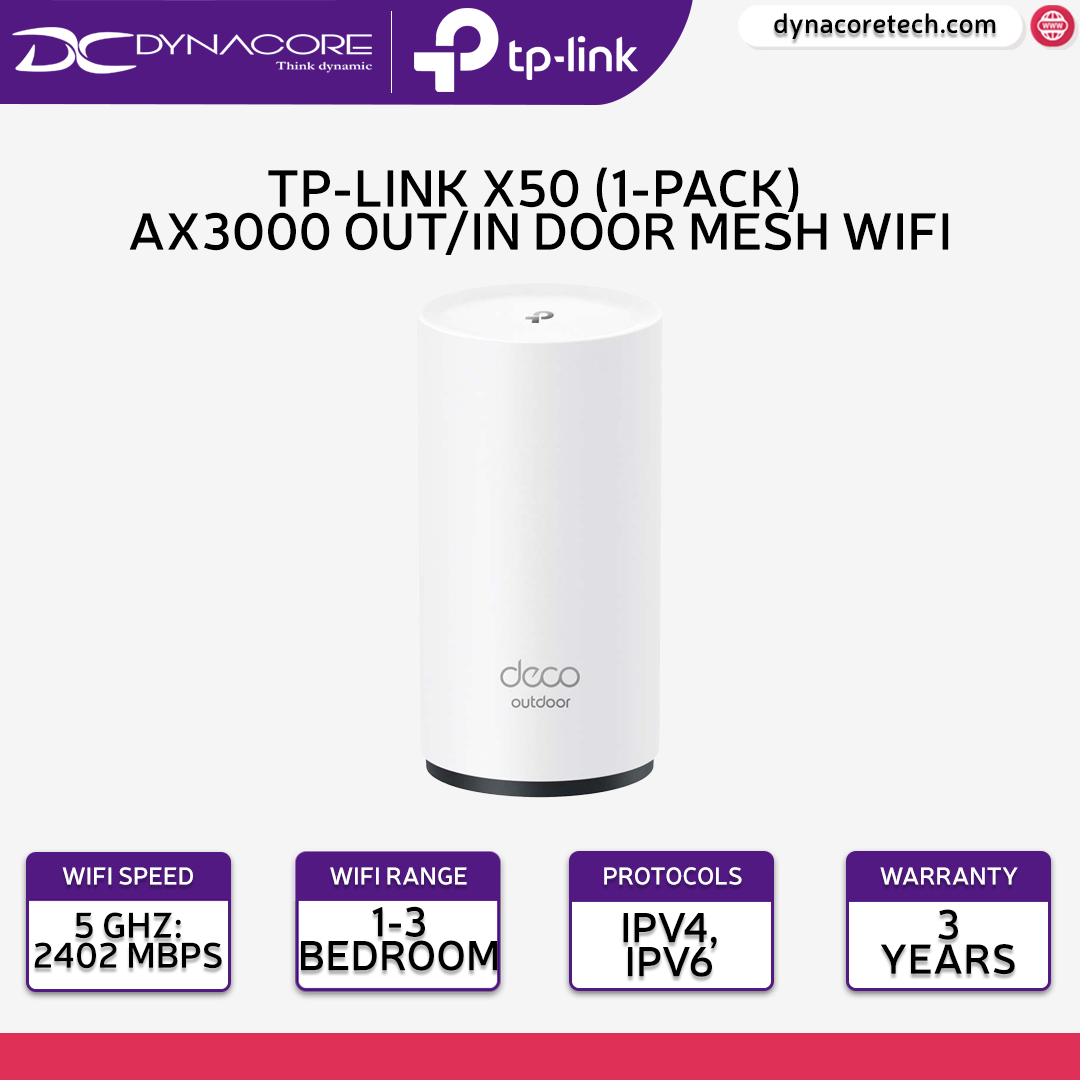TP-Link Deco X50-Outdoor AX3000 Outdoor Whole Home Mesh WiFi 6 Unit-4897098688564