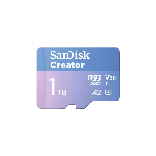 Sandisk Creator microSD Card UHS-I with Adapter 1TB - 619659217228