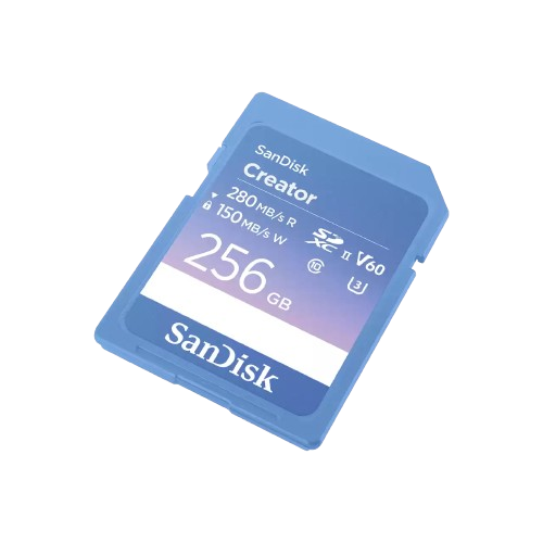 SanDisk Creator SD UHS-II Card 256GB - 619659216580
