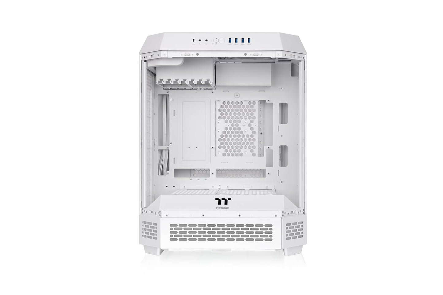 Thermaltake The Tower 600 White Mid Tower Tempered Glass PC Gaming Case - TTTOWER600WHT