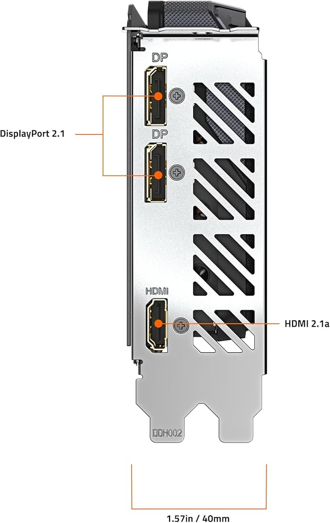 GIGABYTE AMD RADEON RX9060XT GAMING OC 8GB TRIPLE FAN GDDR6 - 4719331356231