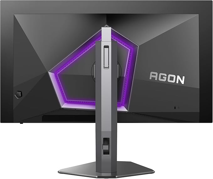 AOC Agon Pro AG276UZD 27" UHD OLED Gaming Monitor, 240Hz, 0.03ms, FreeSync Prem. Pro, G-Sync Komp, Height Adjustment, HDR400 (3840 x 2160, 2 x HDMI 2.1, DisplayPort 2.1, USB-C, USB Hub) Black - AOCAG276UZD