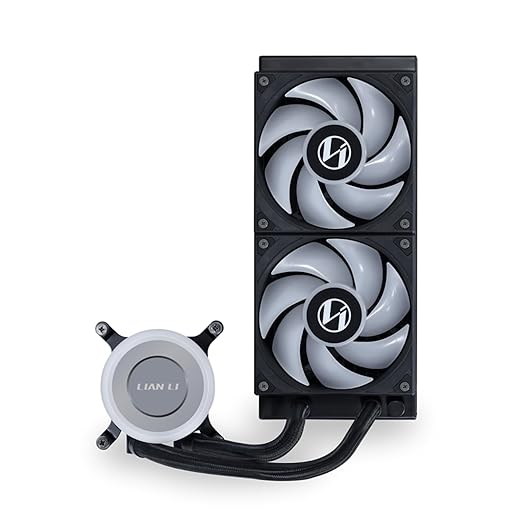LIAN LI GALAHAD II LITE 240 RGB BLACK AIO LIQUID COOLER - 4718466016652