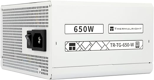 Thermalright TG 650S 80+Gold NON Modular PSU -TR-TG650S-White- 814256016988