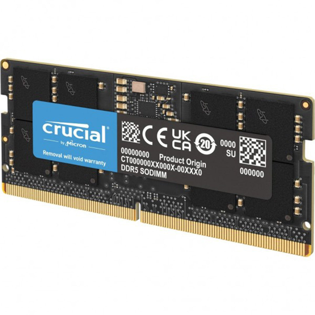 CRUCIAL PC5 CT8G56C46S5 5600MHz 8GB CL46 SODIMM RAM(LIMITED LIFETIME) - CT8G56C46S5 - 649528929921