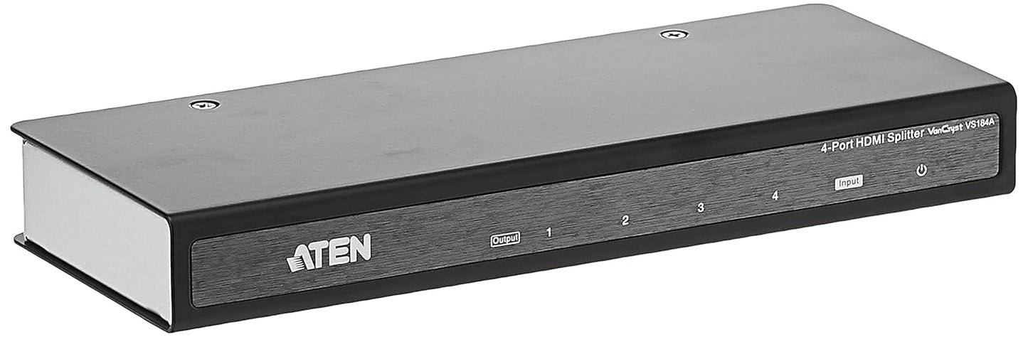 ATEN VS184A-AT-E 4-Port 4K HDMI Splitter - 672792004377