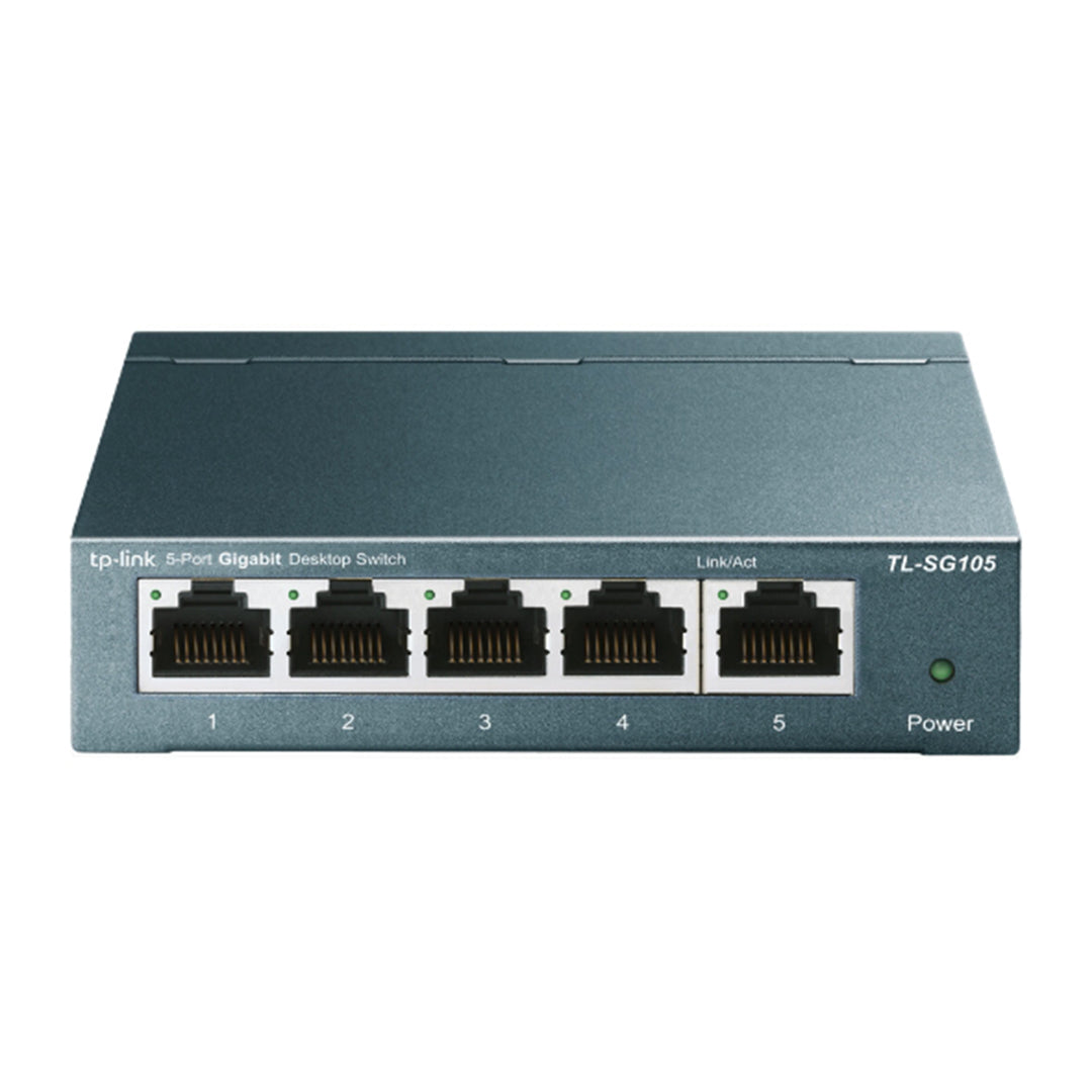 TP-Link TL-SG105 5-Port 10/100/1000Mbps Desktop Switch - 6935364021146