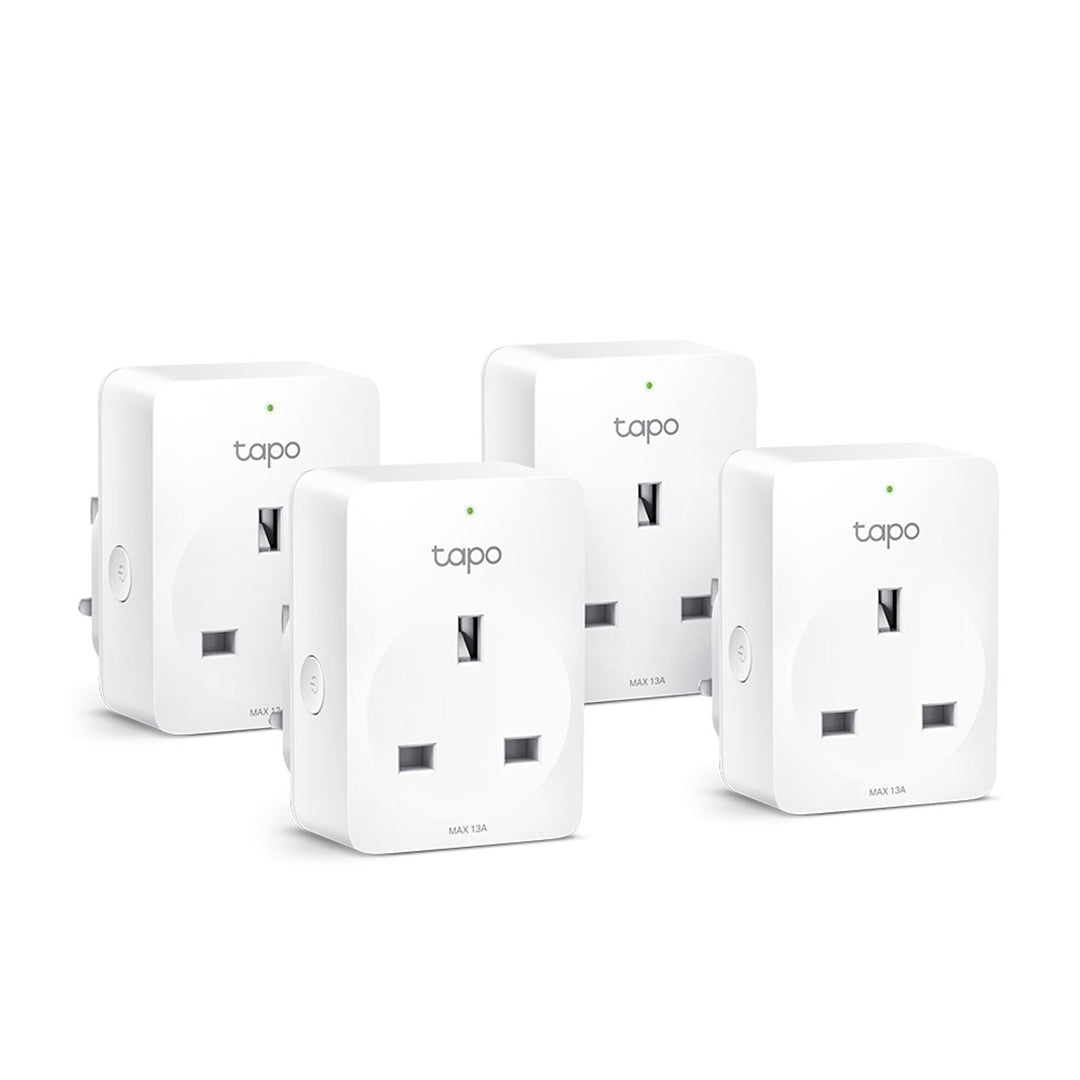 TP-LINK Smart WiFi Plug Mini Tapo P100(4-pack) (Works with Alexa & Google Home) -6935364052959