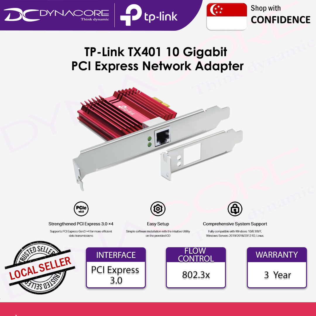 TP-Link TX401 10 Gigabit PCI Express Network Adapter -6935364072827