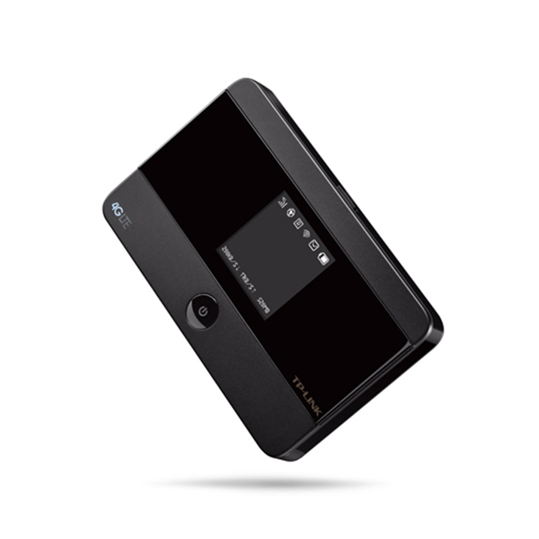 TP-LINK M7350 150 Mbps 3G/4G LTE Mobile Dual Band Travel WiFi Router/MiFi/Hotspot (with Sim Slot, up to 10 Devices & 8 Hrs) - 6935364080525