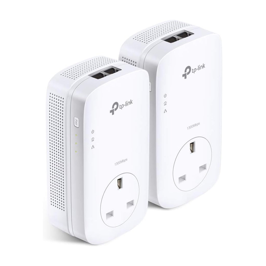 TL-PA9020P KIT AV2000 2-Port Gigabit Passthrough Powerline Starter Kit - 6935364094799