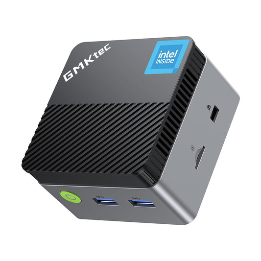 GMKtec NUCBOX G5 COMPLETE SET MiniPc (INTEL CORE N97/ 12GB RAM LP-DDR5/ 512GB M.2 SSD-SATA/ WIN11-PRO Lifetime /WIFI5+BLUETOOTH) 3YRS WARRANTY - 6972570962047