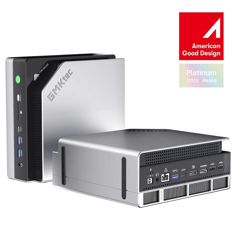GMKtec EVO-X2 AI Complete Mini PC - AMD Ryzen AI Max+ 395, 128GB RAM, 2TB SSD, Windows 11 Pro - 6972570963761