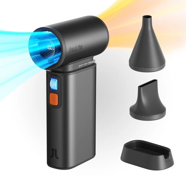Jisulife Handheld Fan Ultra1 FA55 Mini Blower Portable USB Fan - Dark Grey - 6975061531432