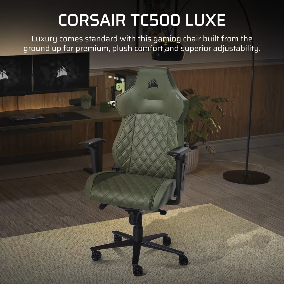 Corsair TC500 LUXE Gaming Chair - Sherwood - 840006678465