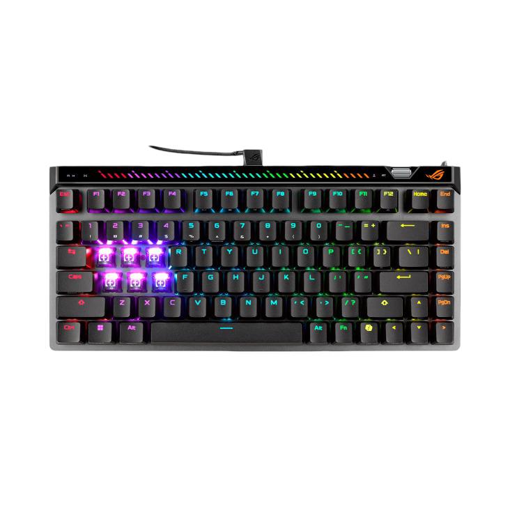 ASUS ROG Falchion Ace 75 HE Gaming Keyboard Magnetic Switch Rapid Trigger - Black - 199291251113