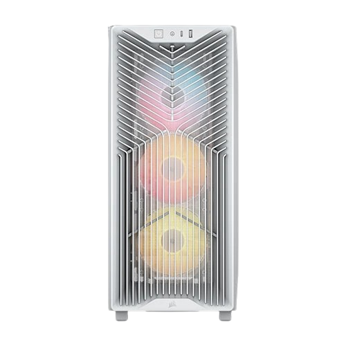 Corsair 3200D RS ARGB Mid-Tower PC Case - White - CC-9011345-WW