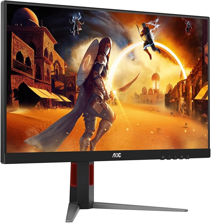 AOC 27"Q27G4F 1440P QHD 180Hz 0.5MS HEIGHT ADJ IPS GAMING MONITOR(3YRS) - AOCQ27G4F