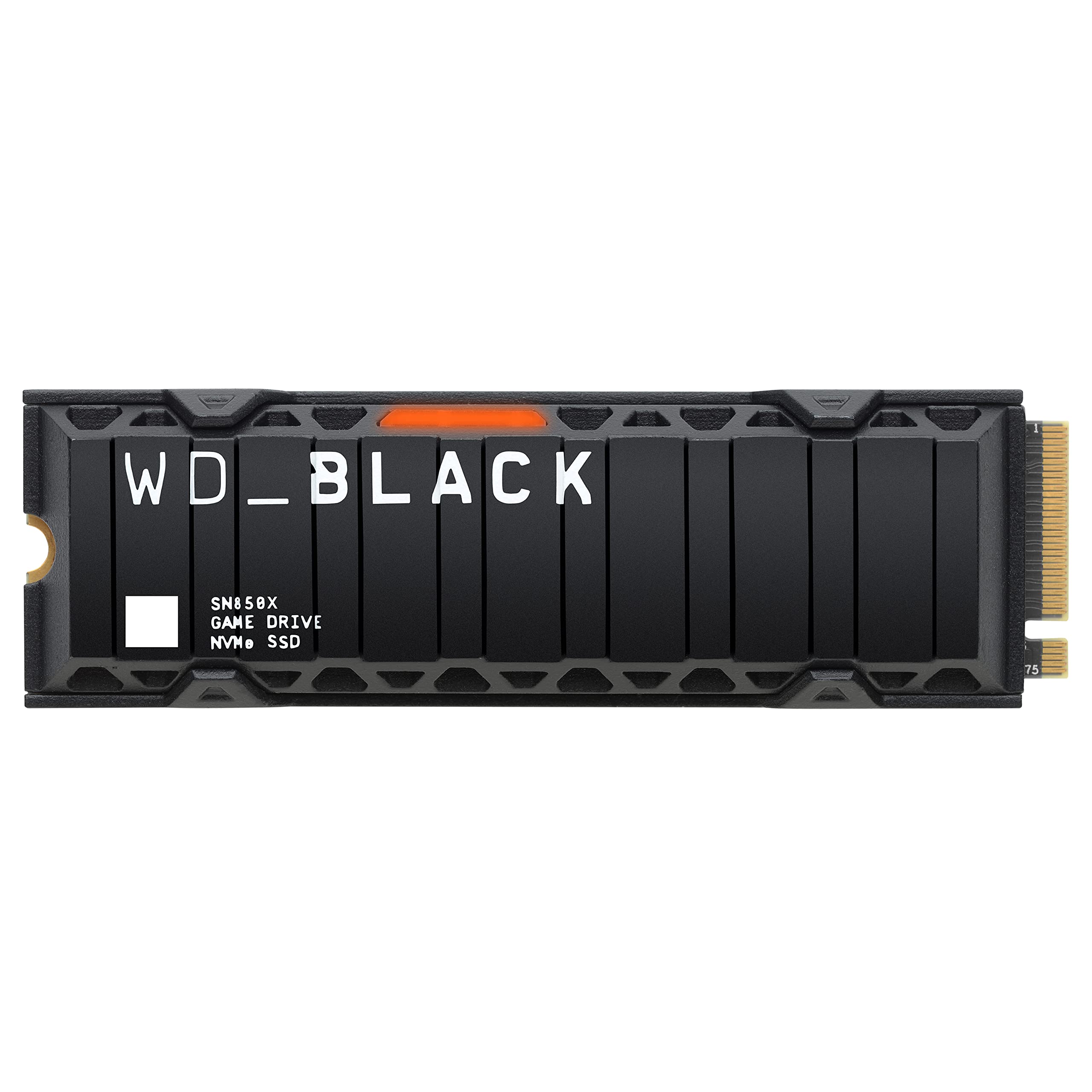 WD BLACK SN850X HEATSINK 1TB 7300MB/s GEN4 NVMe M.2 SSD(5YRS) - 718037891385