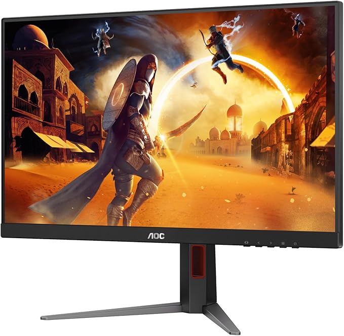 AOC 27"Q27G4F 1440P QHD 180Hz 0.5MS HEIGHT ADJ IPS GAMING MONITOR(3YRS) - AOCQ27G4F