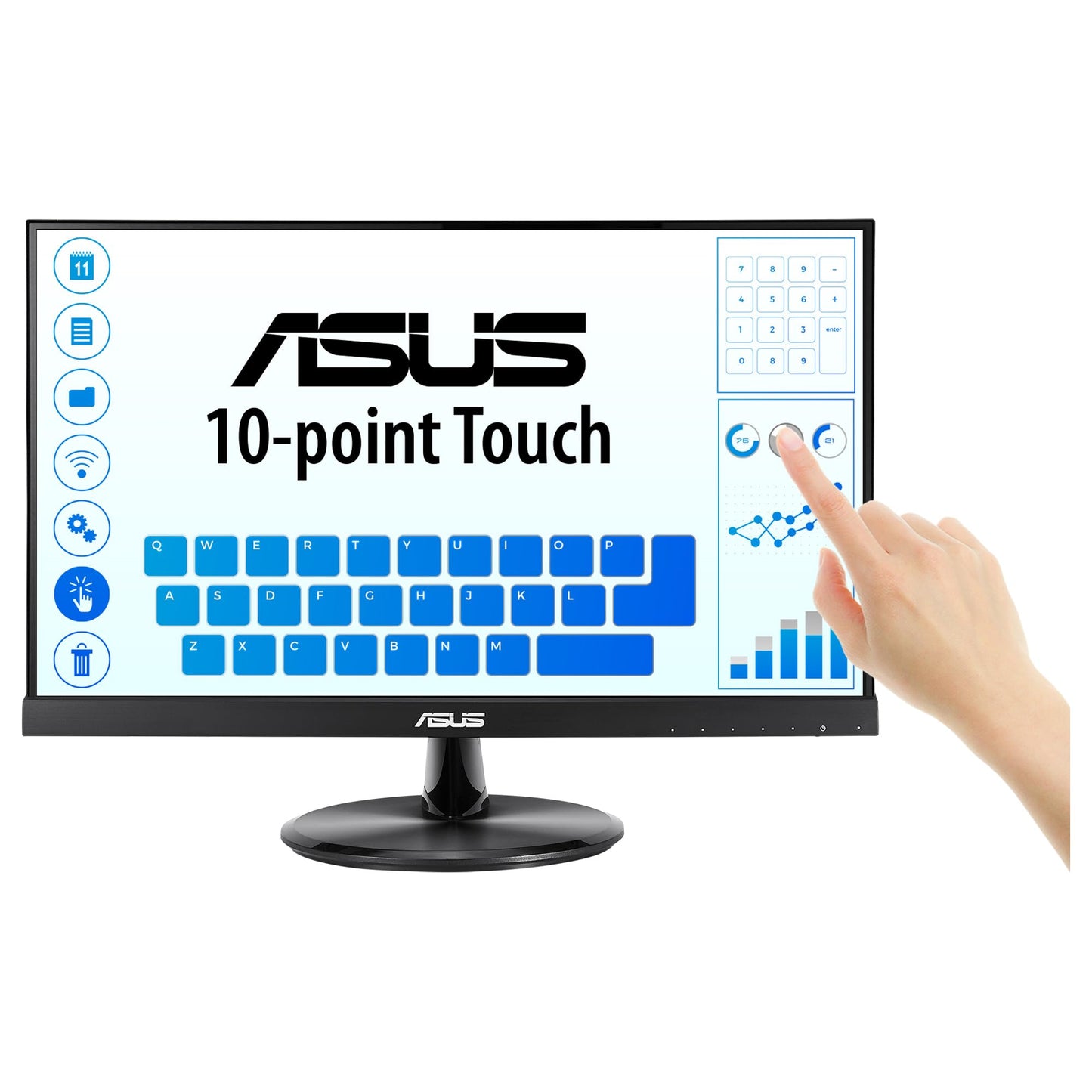 ASUS VT229H Touch Monitor - 21.5 inch FHD (1920x1080) - ASUSVT229H
