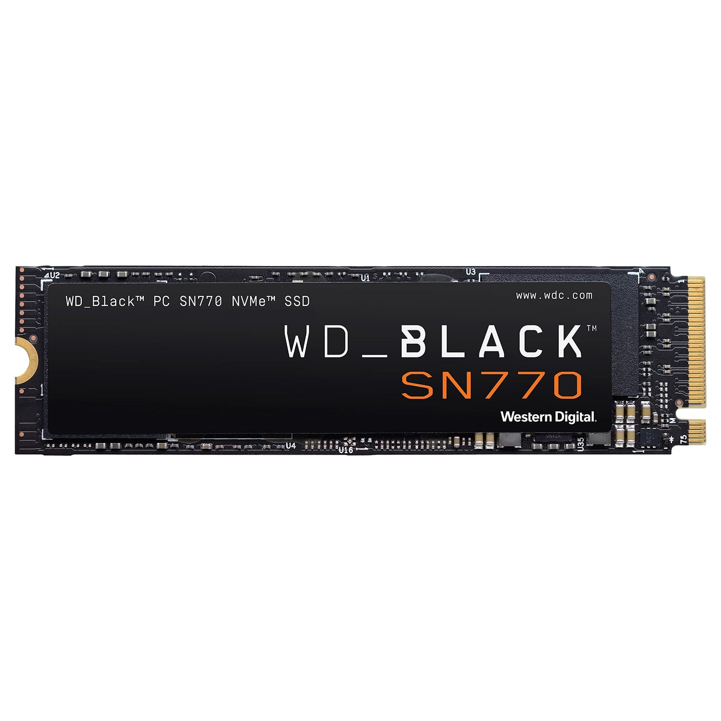 WD BLACK SN770 2TB 5150MB/s GEN4 NVMe M.2 SSD(5YRS) - 718037887357