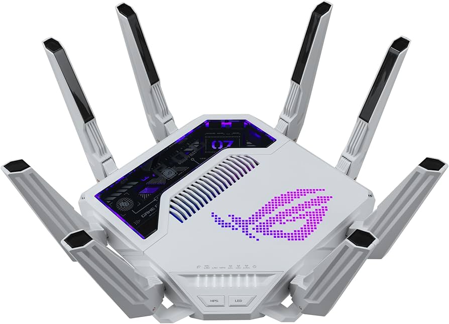 ASUS ROG Rapture GT-BE19000AI Tri-band Gaming Router - 197105840751