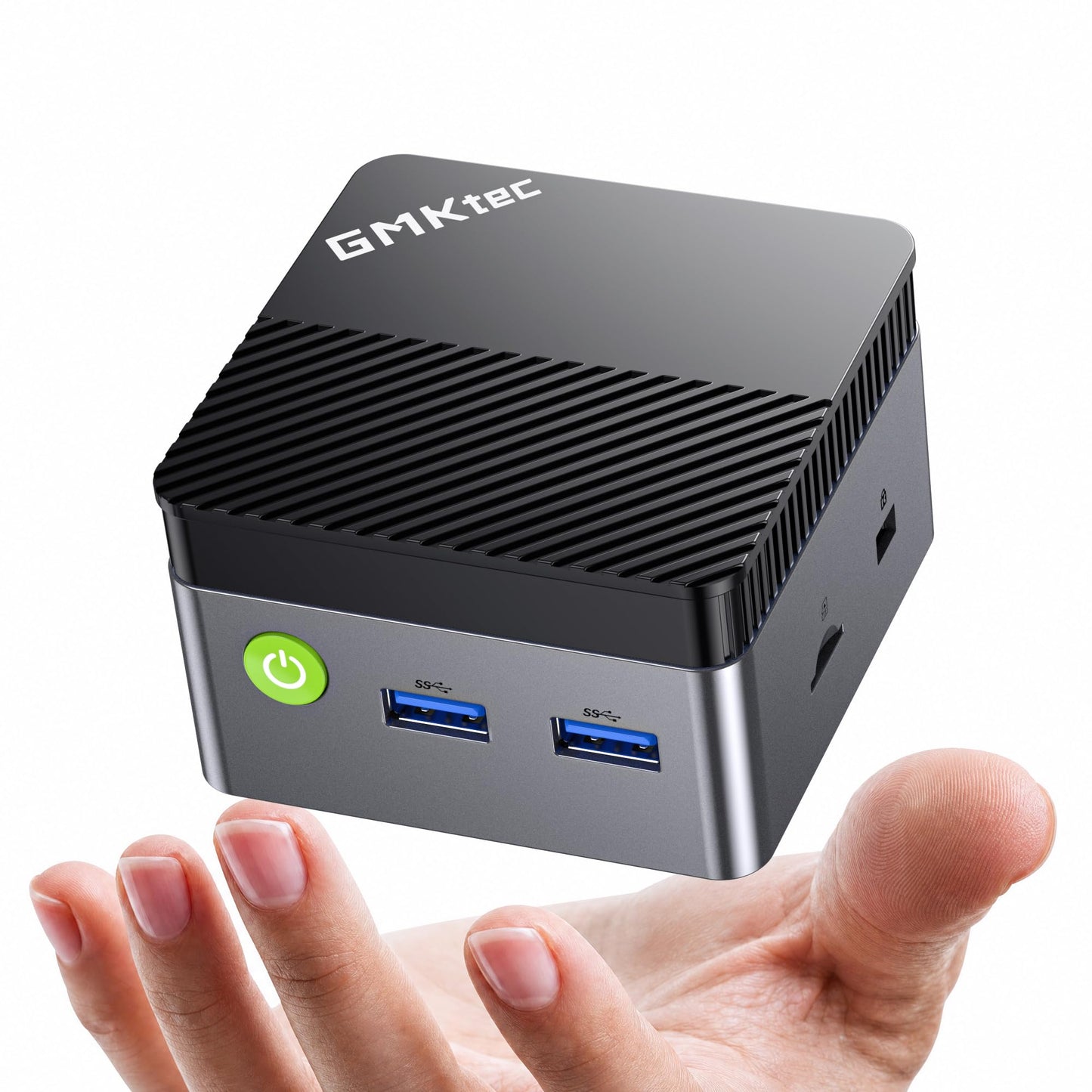 GMKtec G5S Mini PC Intel N5095 8GB LPDDR4 128GB SSD Desktop Computer | Portable Micro Pocket PC Size, Dual HDMI Ports, USB-C Power Supply, WiFi6/BT5.2, For Office Business Personal Use - 6972570965598