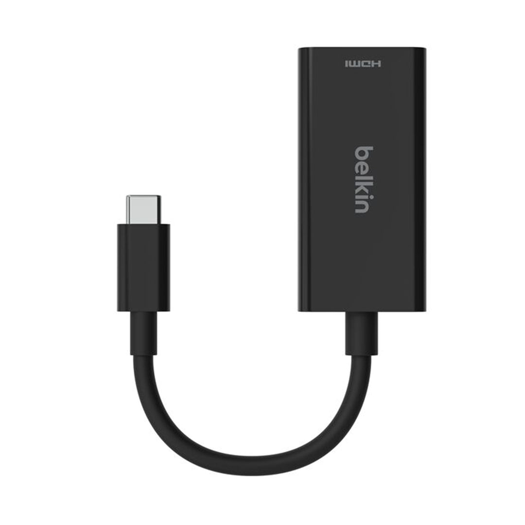 BELKIN AVC013btBK BELKIN USB-C TO HDMI ADTATER 8K@30Hz and 4K@120Hz - 745883843077