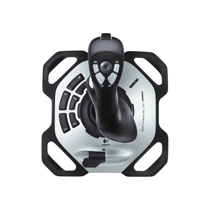 Logitech EXTREME 3D PRO Joystick Advanced controls for Windows® 8, Windows 7, Windows Vista PC - USB - 942-000008 Flight Stick - 097855059253