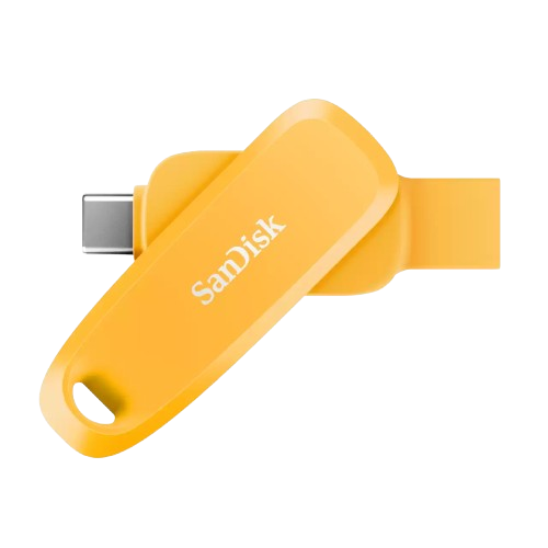 SanDisk Phone Drive USB Type-C 64GB - Yellow Daffodil - 619659214951