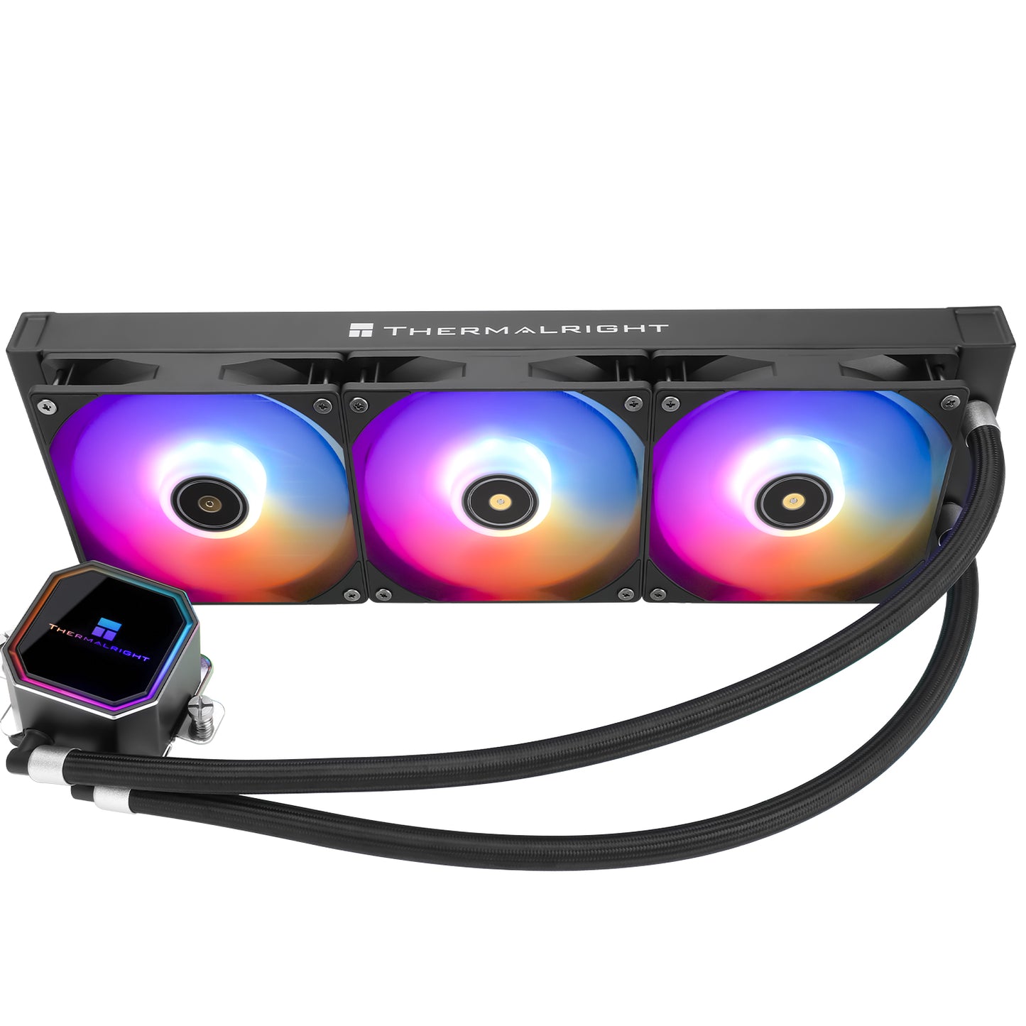 THERMALRIGHT FROZEN PRISM 360 BLACK ARGB ALL IN ONE LIQUID COOLER(3YRS) - 814256015448