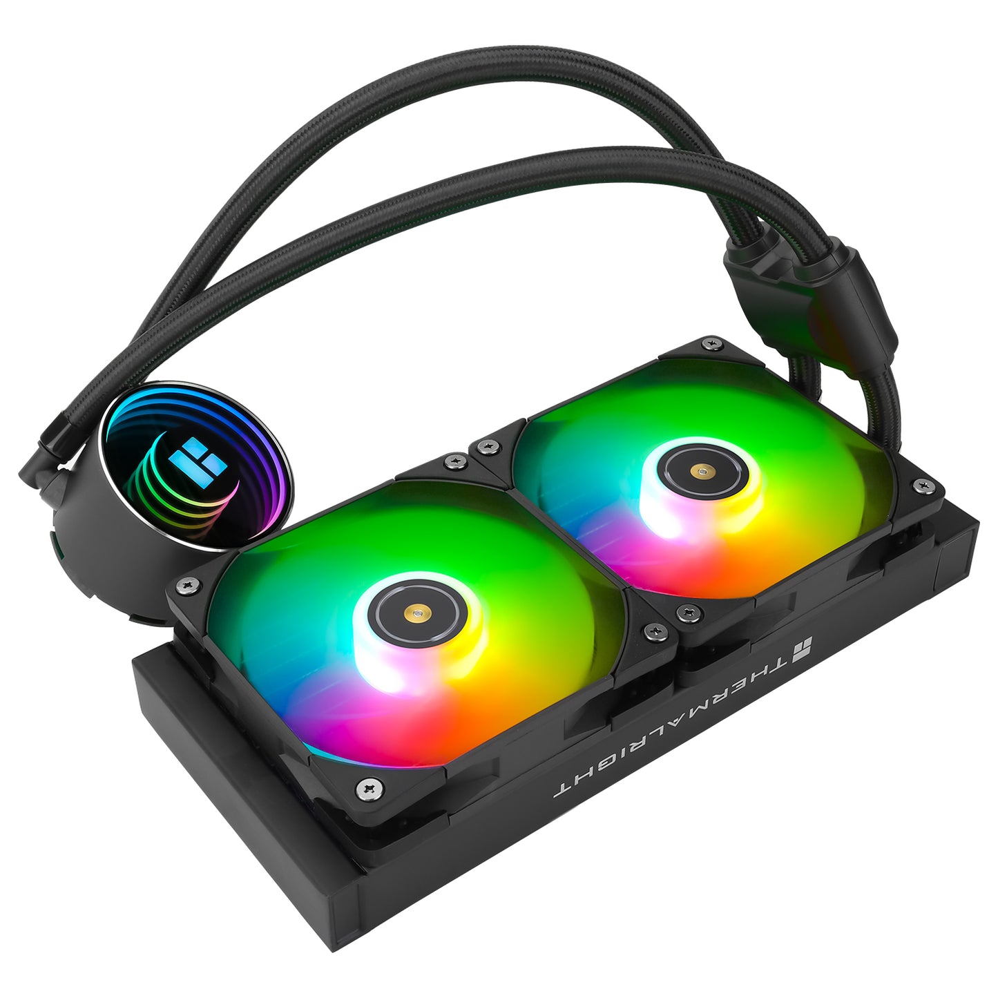 THERMALRIGHT FROZEN NOTTE 240 BLACK/WHITE ARGB V2 AIO LIQUID COOLER(3YRS) - 814256005319, 814256005326