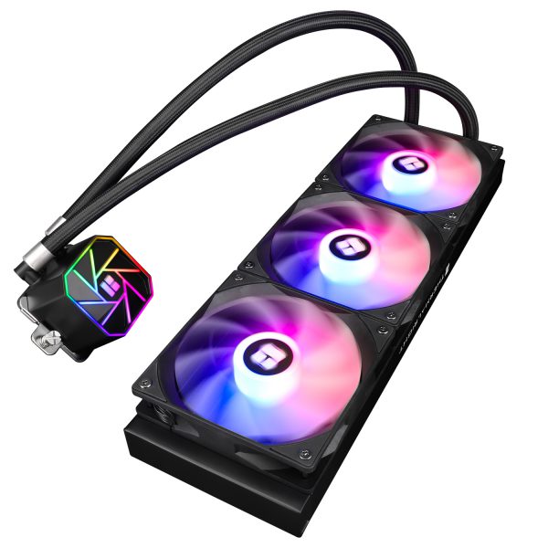 THERMALRIGHT AQUA ELITE 360 BLACK V3 ARGB AIO LIQUID COOLER(3YRS) - 814256016346