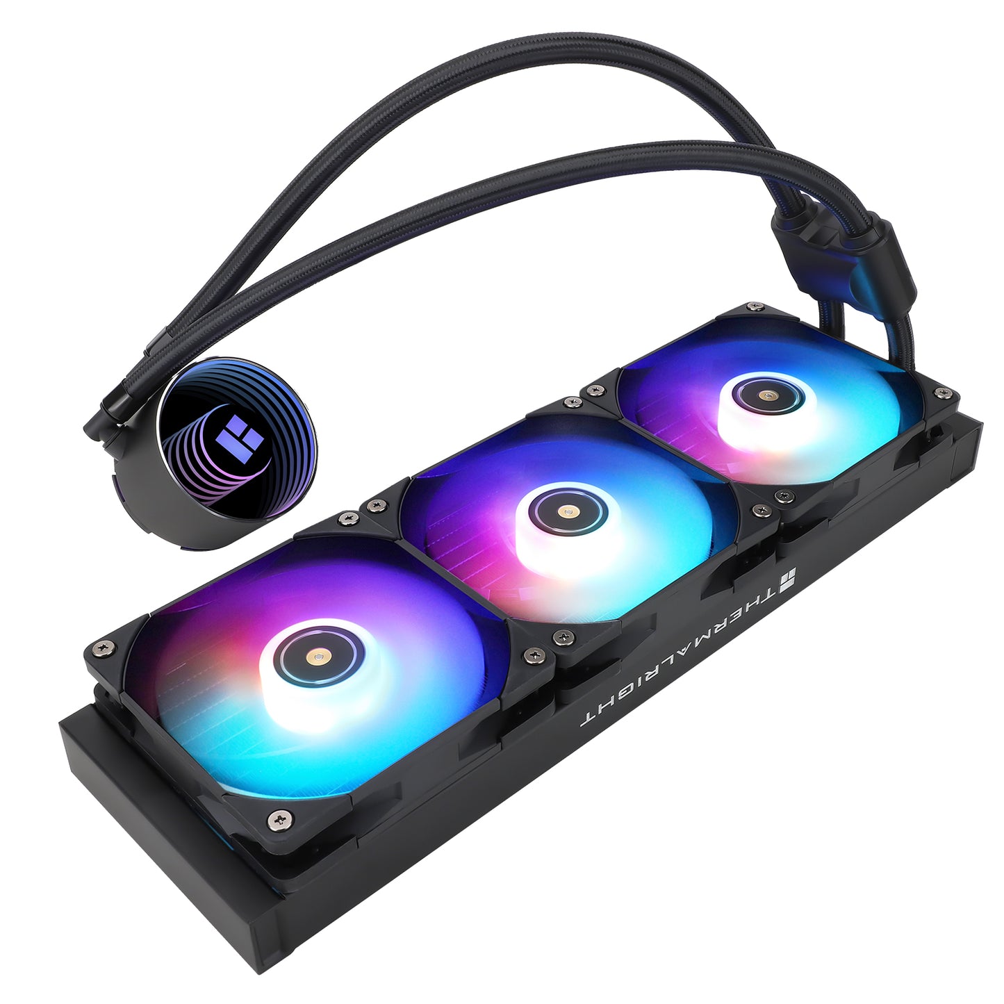 THERMALRIGHT FROZEN NOTTE 360 BLACK ARGB V2 AIO LIQUID COOLER - 814256005333