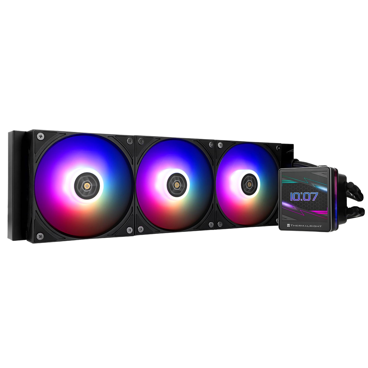 THERMALRIGHT GRAND VISION LCD 360 ARGB BLACK AIO LIQUID COOLER - 814256018494