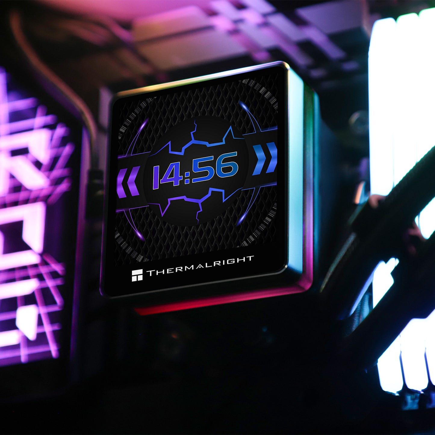 THERMALRIGHT GRAND VISION LCD 240 ARGB BLACK AIO LIQUID COOLER - 814256018517