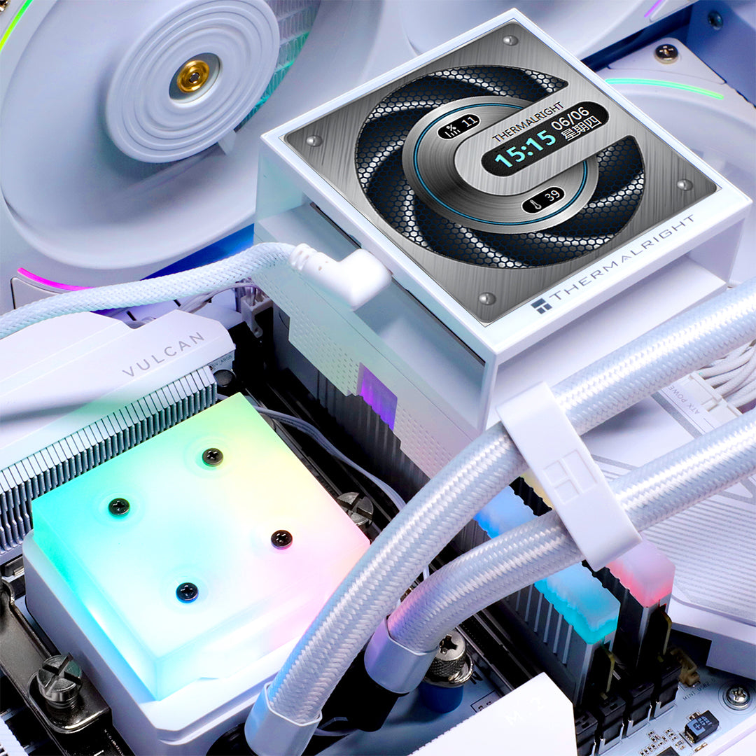 THERMALRIGHT TL-UB36W HYPER VISION 360 UB ARGB WHITE AIO LIQUID COOLER - 814256018821
