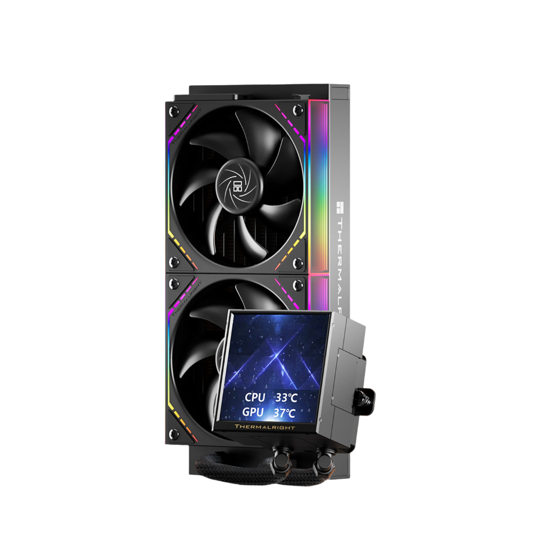 Thermalright Peerless Vision 240 ARGB Black CPU Liquid Cooler - 814256022040