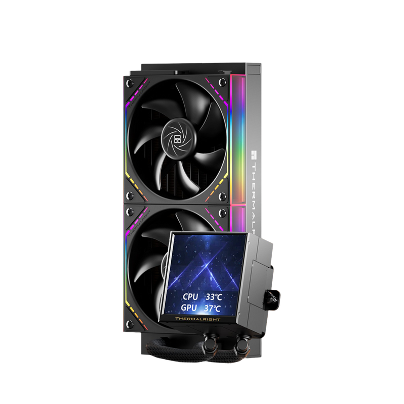 Thermalright Peerless Vision 240 ARGB Black CPU Liquid Cooler - 814256022040