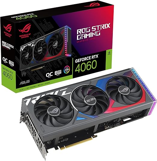 ASUS ROG Strix GPU GeForce RTX™ 4060 OC Edition 8GB GDDR6 - 4711387239681
