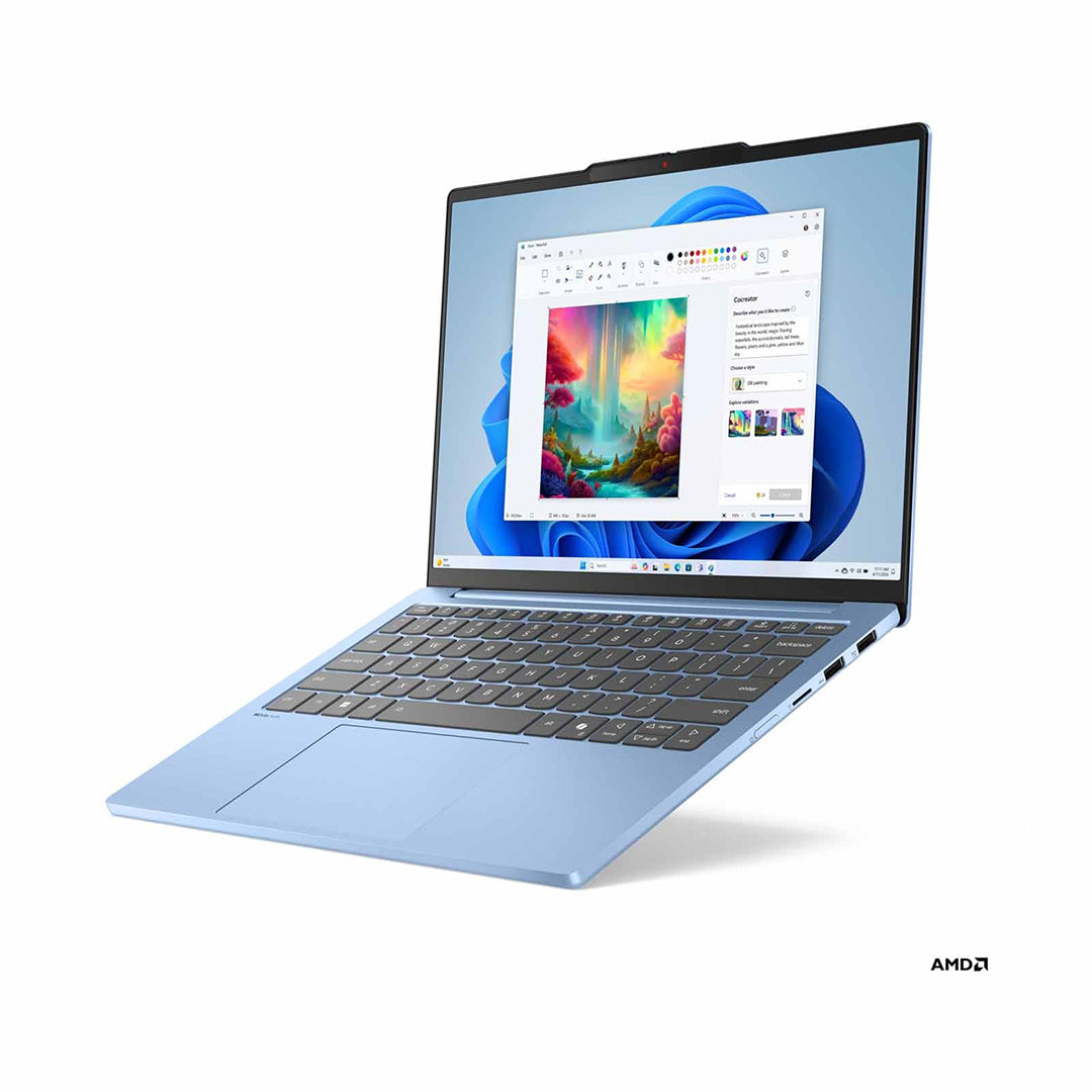 LENOVO IP SLIM 5 83J20000SB Polar Blue (RYZEN-7 7735HS/16GB RAM/1TB SSDAMD Radeon Graphics/13.3" WUXGA/ WIN11HOME) 2YEARS ONSITE BY LENOVO - 83J20000SB