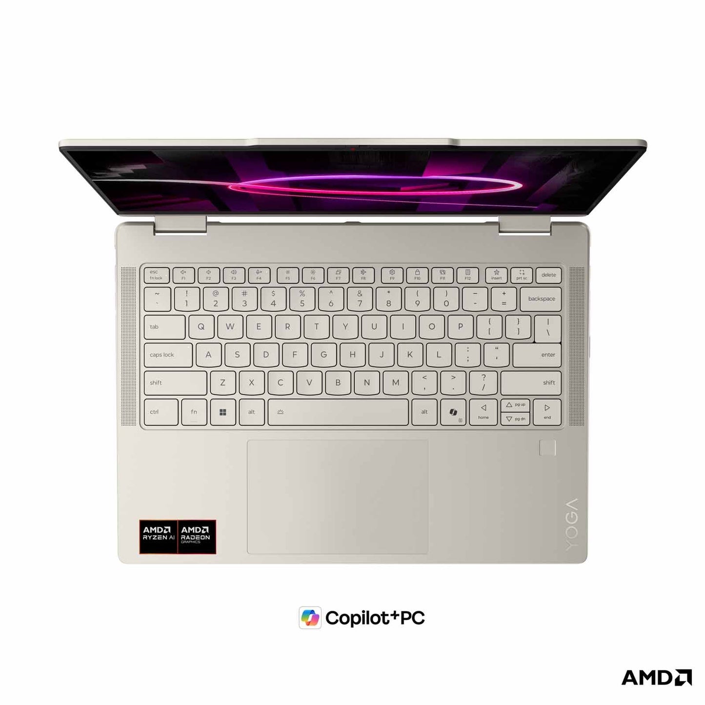 LENOVO YOGA 7 2IN1 TOUCH SCREEN 83TD002GSB (AMD RYZEN AI 7 445 6C/ 24GB LP-RAM/1TB SSD/ RADEON 840M/14"OLED-TOUCH/WIN11H) - 83TD002GSB