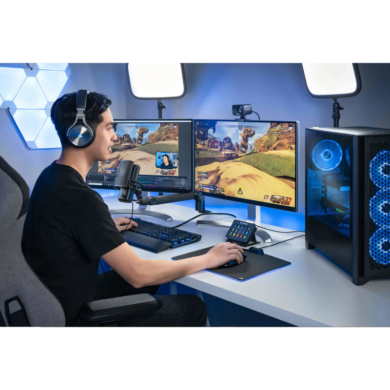 Elgato Wave Mic ARM LP - Low Profile Mic Arm - Black - 840006640486