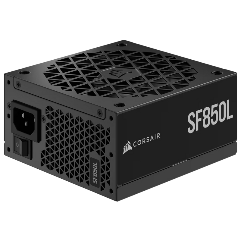 Corsair SF850L Fully Modular Low-Noise SFX ATX 3.0 and PCIe 5.0 Compliant 80 Plus Gold Power Supply - 840006646297
