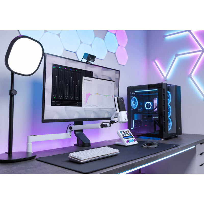Elgato Wave Mic ARM LP - Low Profile Mic Arm White - 840006664284