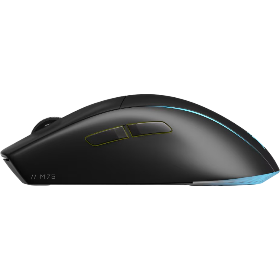 Corsair M75 RGB Lightweight Wireless Gaming Mouse Black - 840006669029